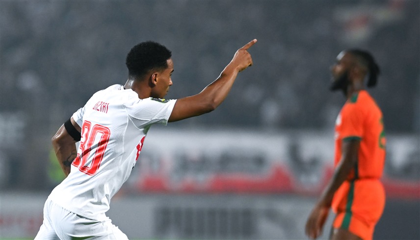 من مباراة الزمالك وزيسكو يونايتد (إكس)
