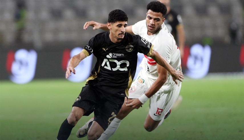 من مباراة الزمالك وبيراميدز (إكس)
