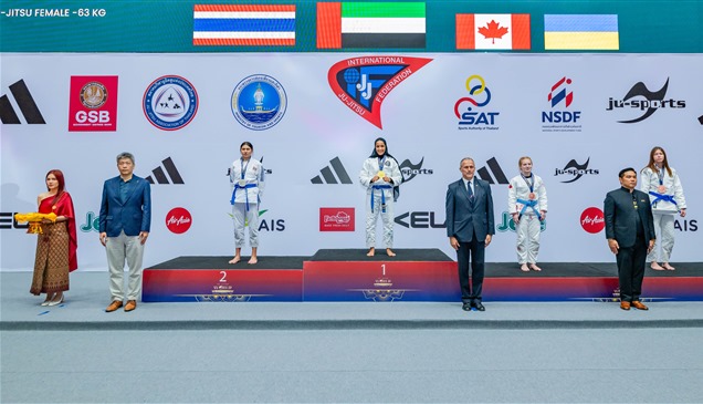 10 ميداليات رصيد الإمارات في مونديال الجوجيتسو للشباب
