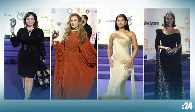 دموع رمضان ورقص السقا.. أبرز لقطات النجوم في مهرجان "الأفضل"