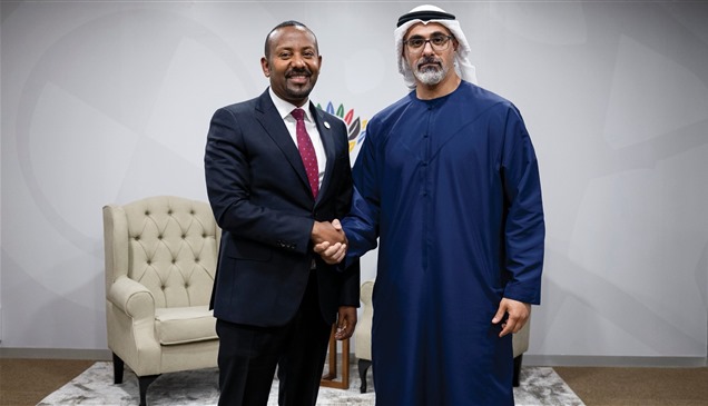 خالد بن محمد بن زايد ورئيس وزراء إثيوبيا يؤكدان مواصلة التنسيق لتنفيذ أهداف التنمية المستدامة