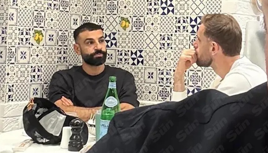 جوردان هندرسون ومحمد صلاح (إكس)