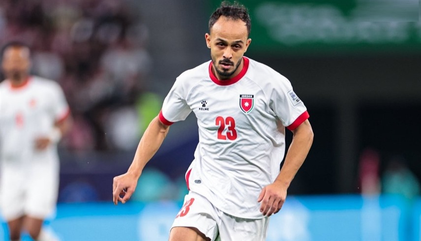 لاعب الأردن أدهم القريشي (إكس)