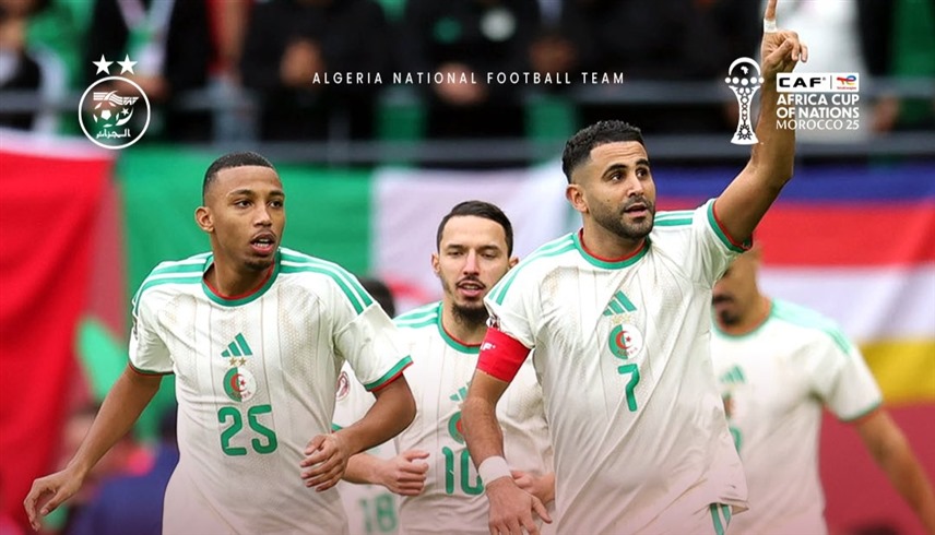 من مباراة الجزائر والسودان (إكس)