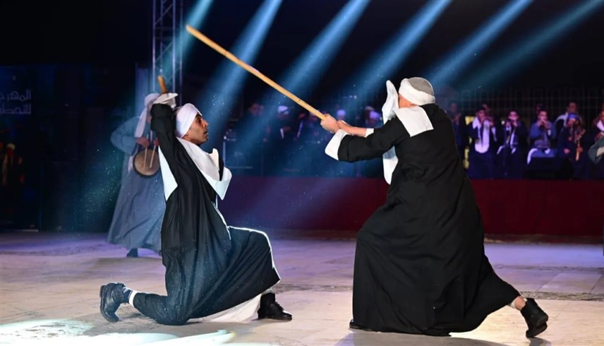 الفنون الشعبية في احتفالات الأقصر المصرية بالكريسماس