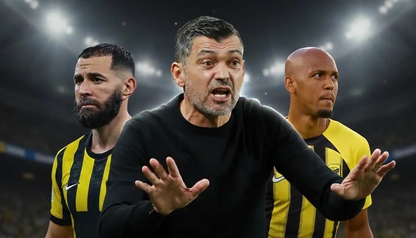 مدرب الاتحاد كونسيساو  (إكس)