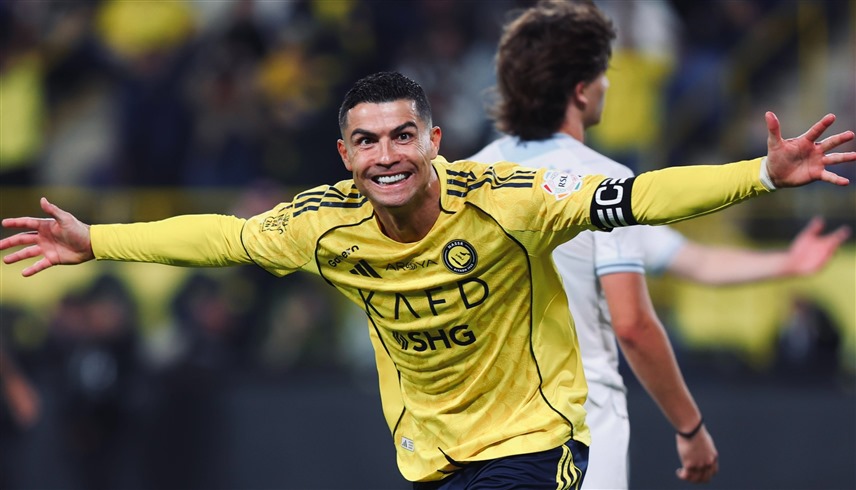 من مباراة النصر والأخدود (إكس)