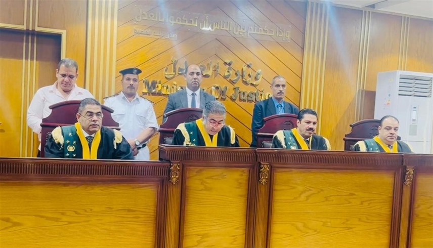 قضاة الدائرة الأولى إرهاب بـوادي النطرون (إكس)