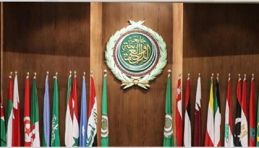 شعار وأعلام الدول الأعضاء في جامعة الدول العربية (أرشيف)