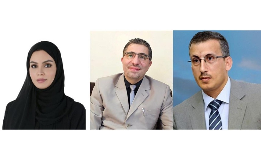 شعبان بدير وأحمد عقيلي ومريم الهاشمي (من المصدر)