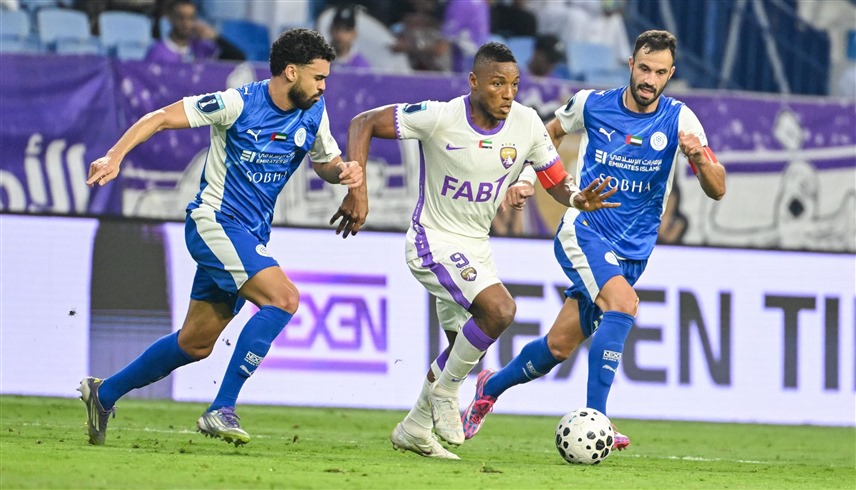 من مباراة العين والنصر (وام)