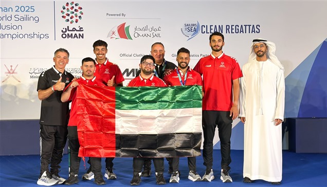 الأولمبياد الخاص الإماراتي ثانياً في بطولة العالم للإبحار الدامج