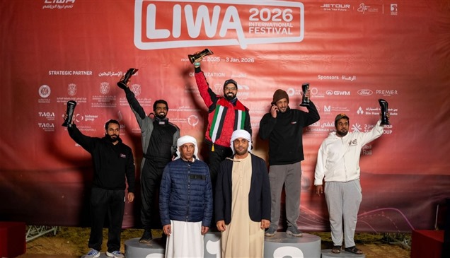 مهرجان ليوا.. متسابقو الإمارات والسعودية يتصدرون "الاستعراض الرملي"