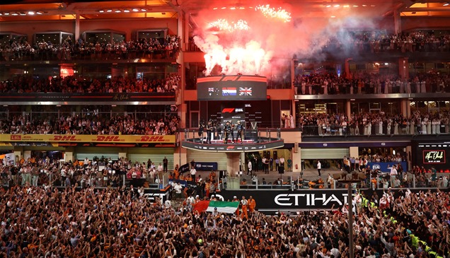 ترتيب السائقين بعد نهاية بطولة العالم لسباقات "فورمولا1"
