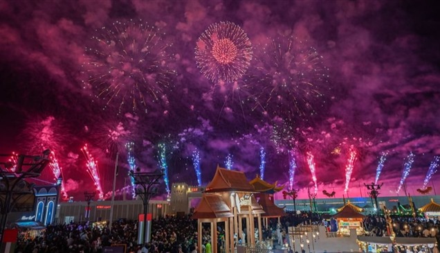 مهرجان الشيخ زايد يحتفل برأس السنة الميلادية بعروض غير مسبوقة