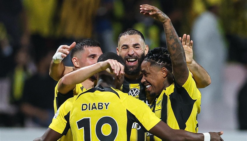 فرحة فريق الاتحاد (إكس)