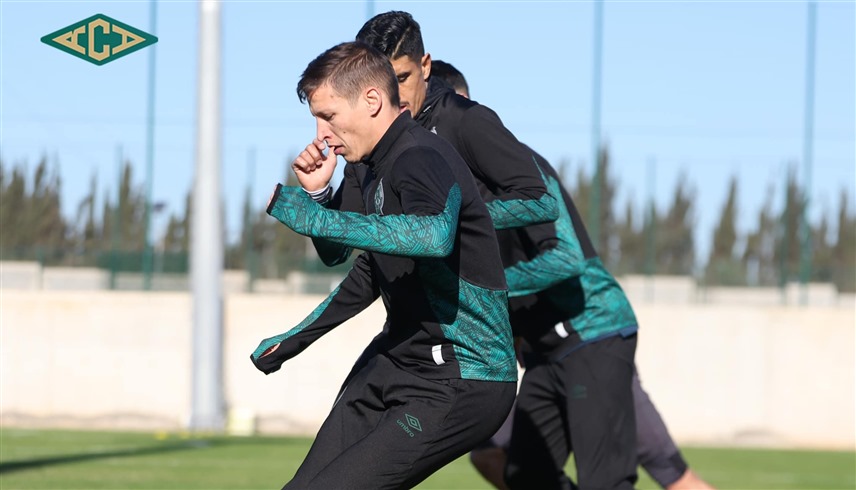 من تدريب الرجاء  (فيسبوك)