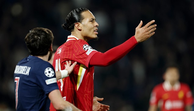 "هذا ليس الدوري الفرنسي".. تعليق فان دايك يثير غضب سان جيرمان