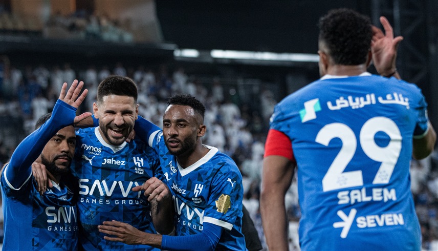من مباراة الهلال والخليج (إكس)