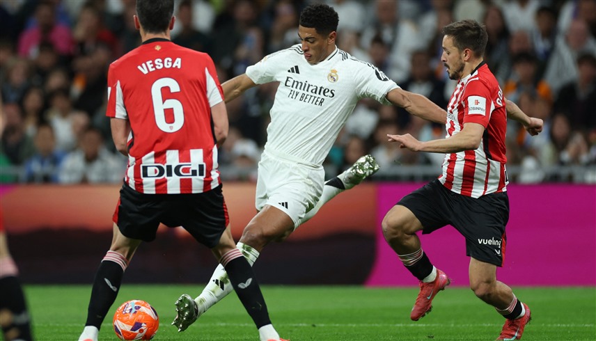 من مباراة ريال مدريد وأتلتيك بلباو (إكس)