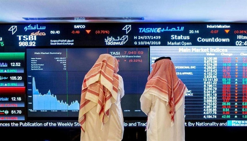 متداولان في بورصة الرياض (أرشيف)