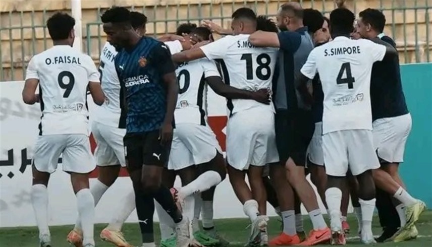 من مباراة البنك الأهلي وسيراميكا كليوباترا (إكس)