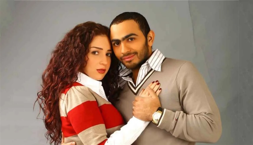 تامر حسني ومي عز الدين 