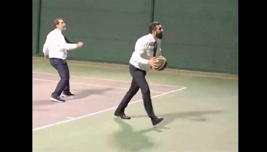 أحمد الشرع وأسعد الشيباني 
