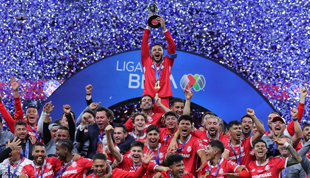 تولوكا يتوج بلقب الدوري المكسيكي للمرة الـ11 في تاريخه