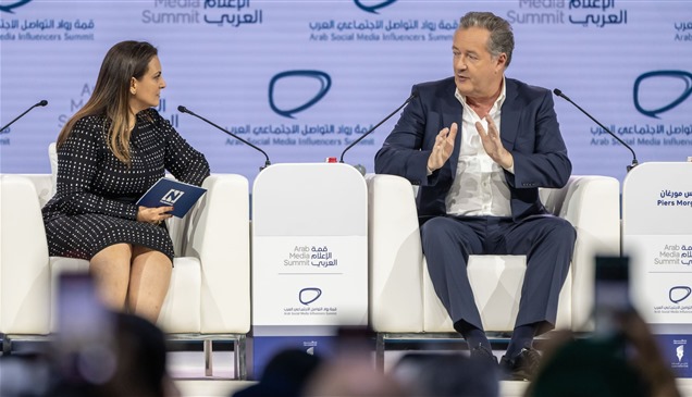 قمة الإعلام العربي.. بيرس مورغان: العالم في حاجة إلى رؤية طموحة تماثل رؤية محمد بن راشد