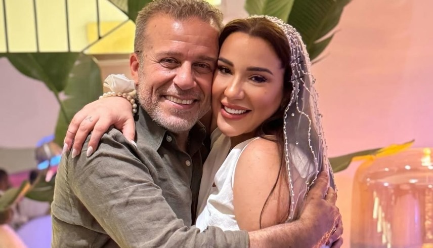 شريف منير وابنته أسما