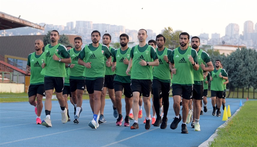 خلال التدريبات (اتحاد الإمارات لكرة القدم)