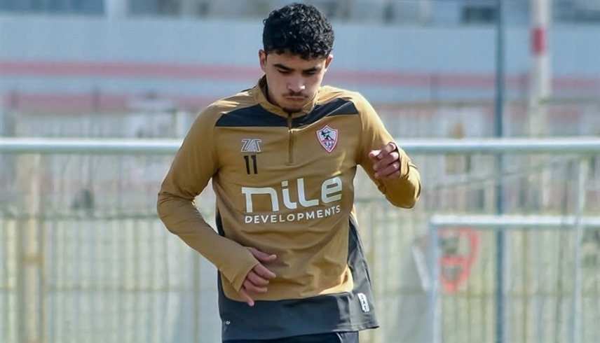 لاعب الزمالك أحمد الجفالي (إكس)