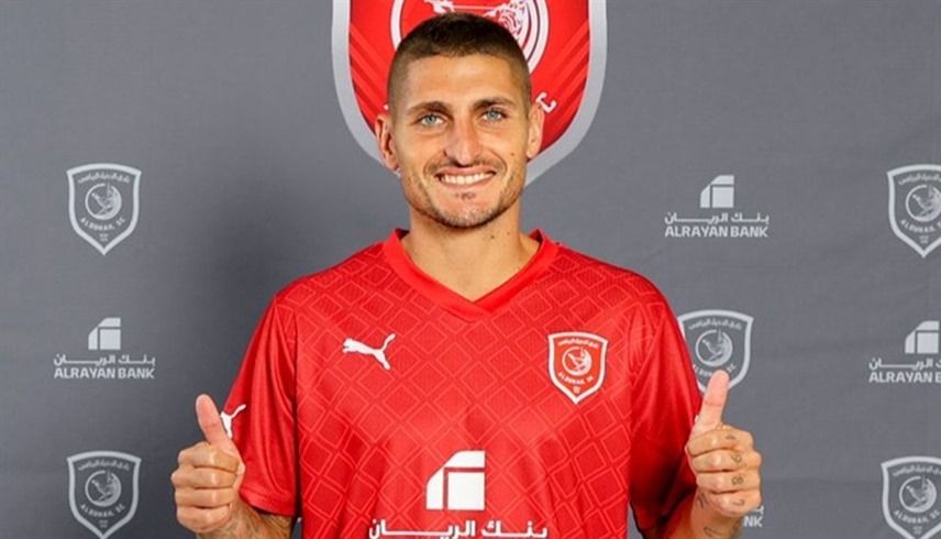 لاعب الدحيل الجديد ماركو فيراتي (إكس)