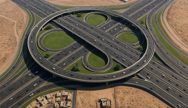 حارات وجسور ترفع الطاقة الاستيعابية للطريق.. مشروع لتطوير شارع الإمارات