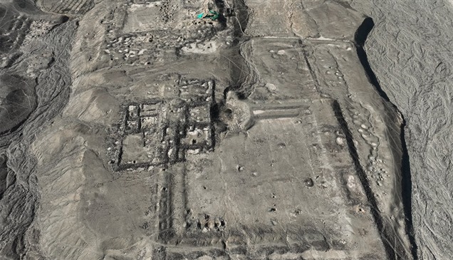 اكتشاف لوحة جدارية عمرها 3 آلاف عام في بيرو 