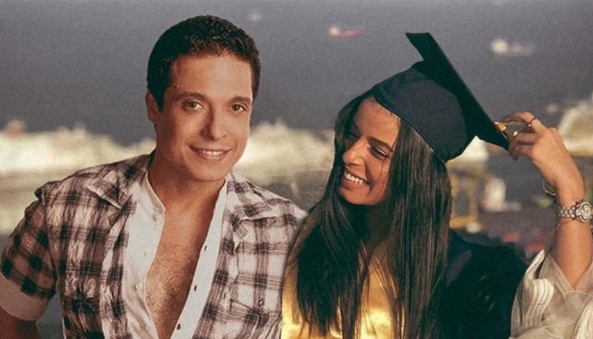 عمر منيب وابنته (أرشيفية)