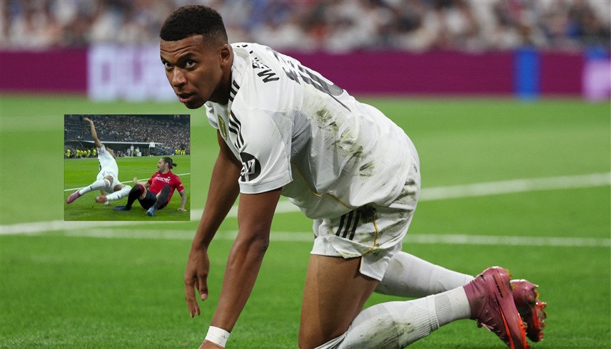 من مباراة ريال مدريد وأوساسونا (رويترز)
