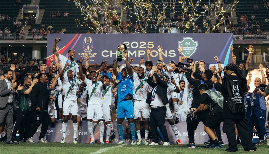 من مباراة الأهلي والنصر (إكس)