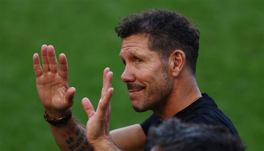 مدرب أتلتيكو مدريد دييغو سيميوني (إكس)