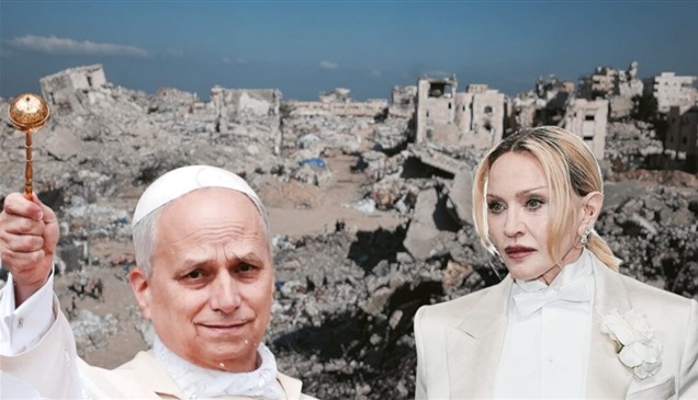 مادونا تناشد البابا زيارة غزة "قبل فوات الأوان"