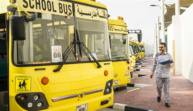 طرق دبي تدعو مشغلي الحافلات المدرسية للاستعداد الكامل للعام الدراسي الجديد