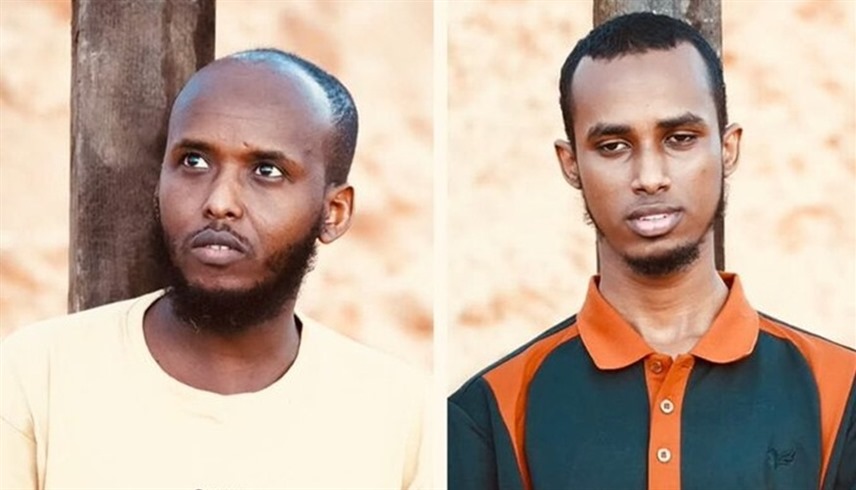 عنصرا حركة الشباب المنفَّذ بحقهما حكم الإعدام في الصومال (إكس)