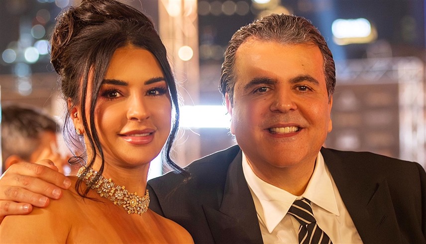 المنتج جمال سنان والممثلة ماغي بوغصن