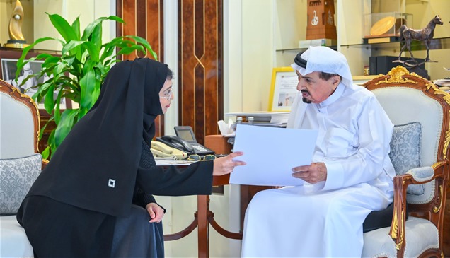 حميد بن راشد يطّلع على نتائج مسح دخل وإنفاق الأسرة في عجمان