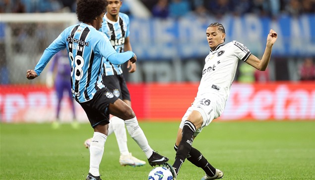 بوتافوغو يتعادل مع غريميو في الدوري البرازيلي