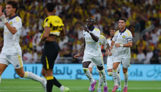 بثنائية ماني ورونالدو.. النصر يهزم الاتحاد وينفرد بالصدارة 