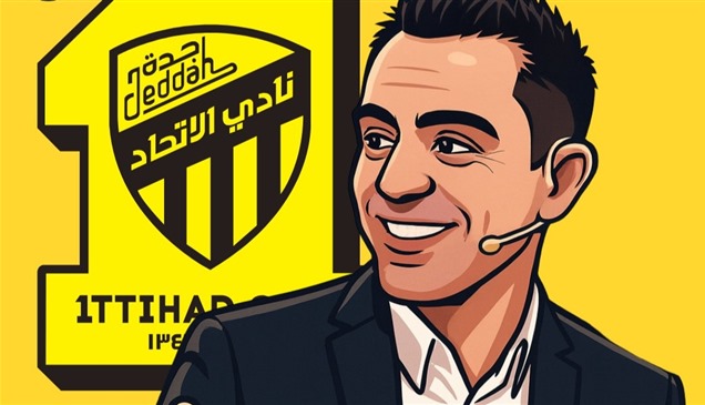 تشافي على أبواب الاتحاد السعودي