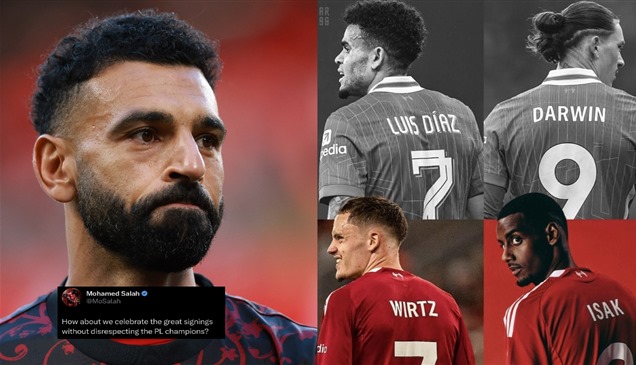 محمد صلاح ينتقد حساباً شهيراً لـ"قلة الاحترام" تجاه دياز ونونيز