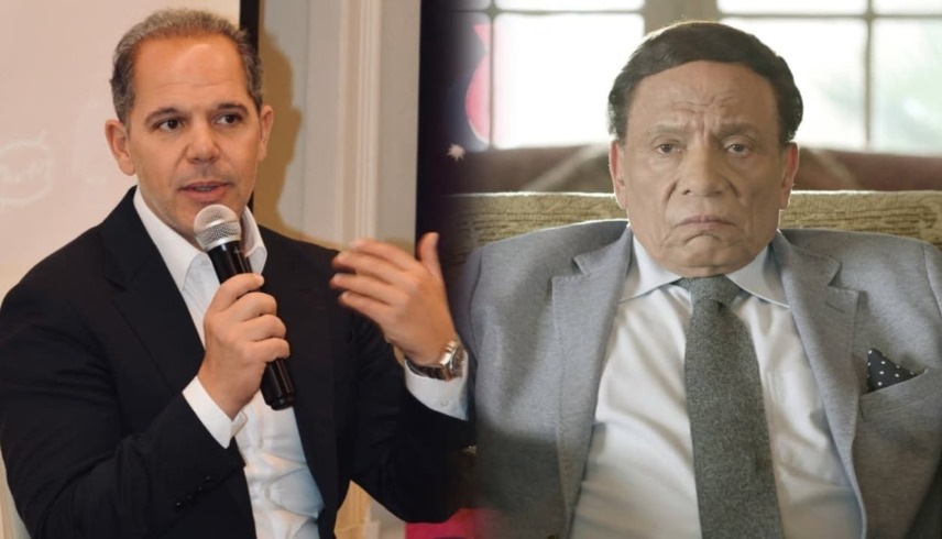 عادل إمام ونجله رامي